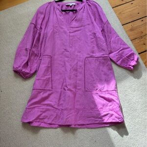 LOFT purple dress sz medium